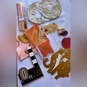 Fall birthday party supplies